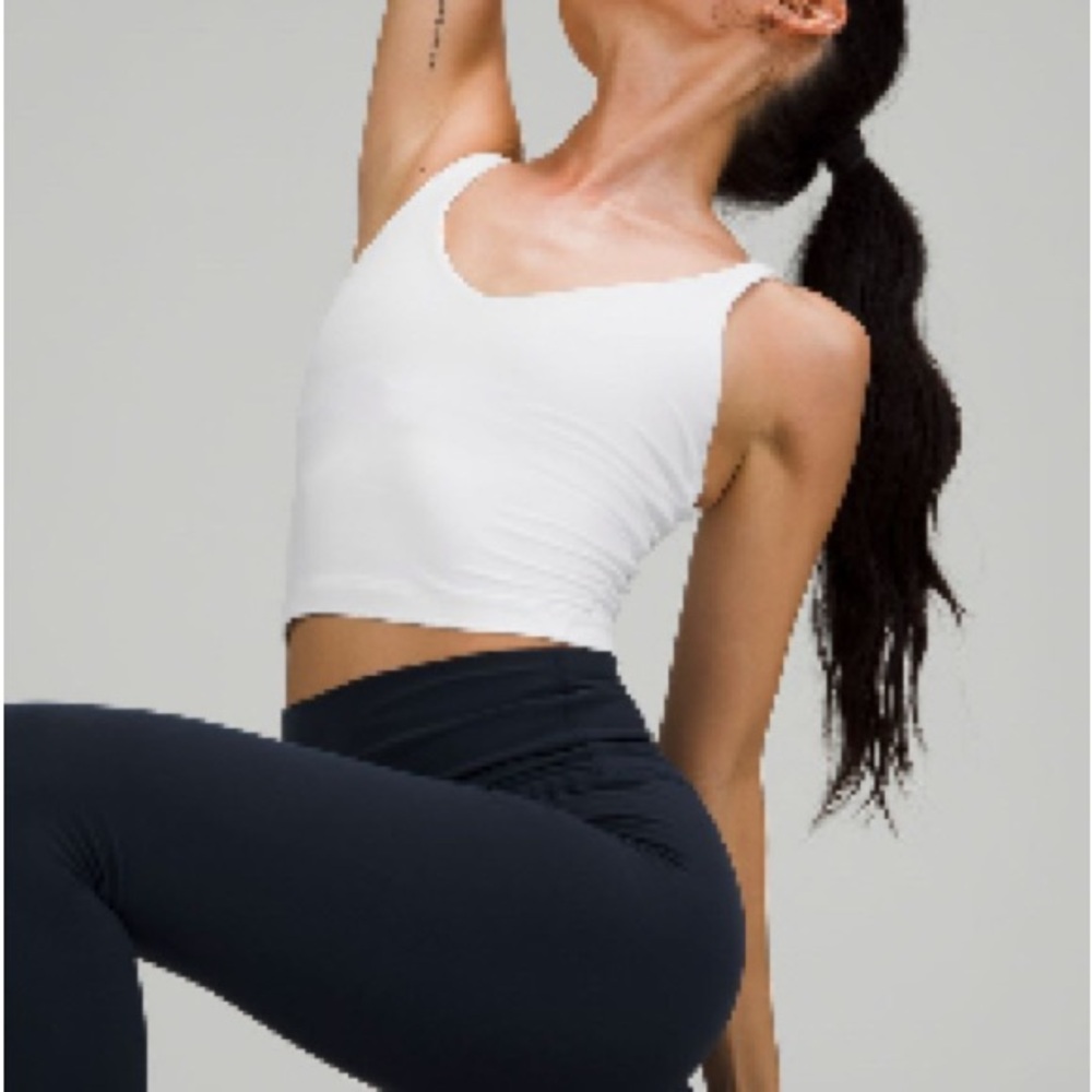 Lululemon Align Tank Top A/B Cup White Size 8